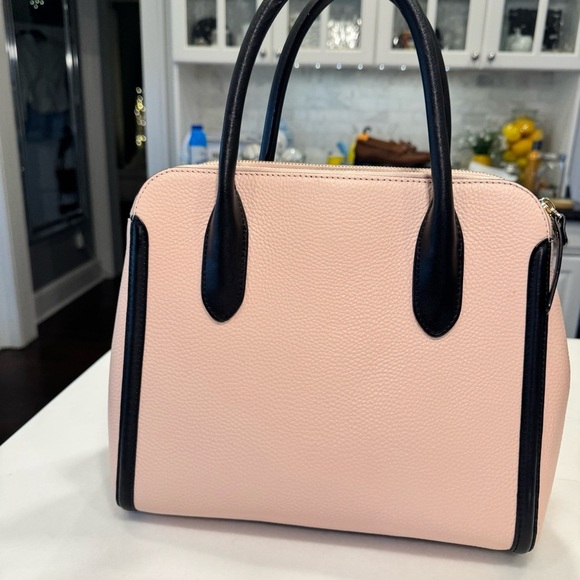 Kate Spade Caroline Queeney Pink Leather Handbag Purse Bag NEW - Picture 7 of 16